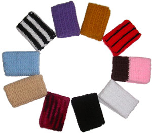 crochet cardholders