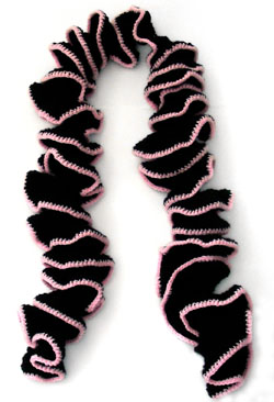 Ruffle Scarf Crochet Pattern