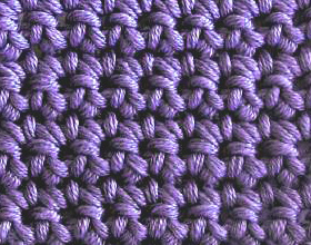 crochet both loops