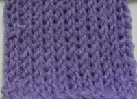 crochet tunisian knit stitch scarf