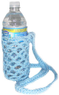 crochet water bottle holder