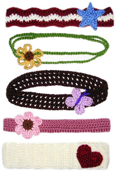 crochet headbands 