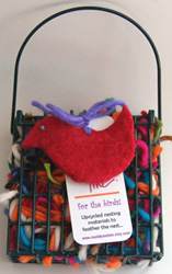 scrap yarn bird nest kit