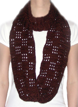 crochet loop scarf