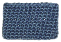 crochet business card sleeve
