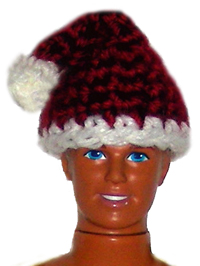 crochet santa hat