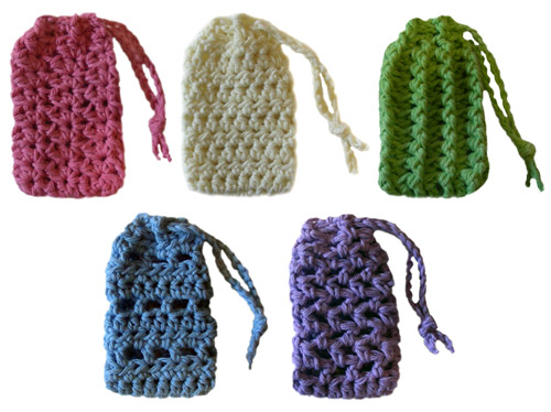 crochet soap savers