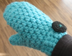 chunky mittens