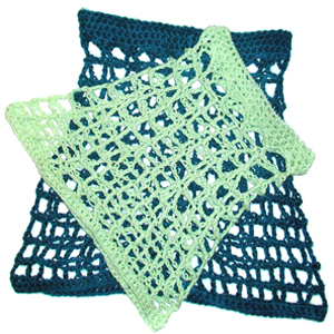 crochet mesh overskirt