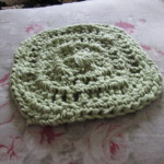 Here's Janette's washcloth for week 2.