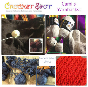 artlikebread Crochet Spot Finish in 15 Caissa McClinton Yarnbacks & One FO