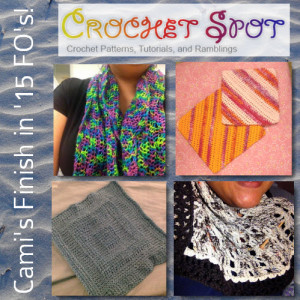 @artlikebread Crochet Spot Finish in 15 Caissa McClinton Four FO's