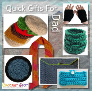Father's Day Quick Crochet Gifts Round-Up by Caissa McClinton @artlikebread