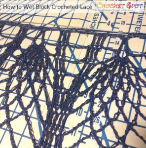 How to Wet Block Crocheted Lace a Free Tutorial by Caissa McClinton @artlikebread 7