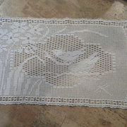 Molly finished this elegant doily made with size 10 thread.