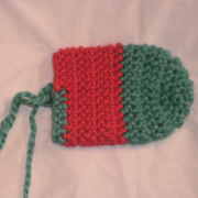 Susanne is working on this Christmas stocking.