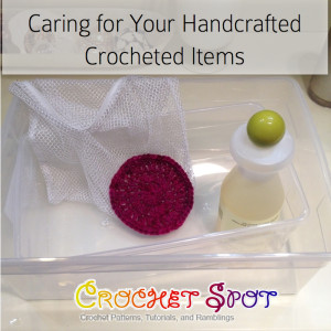 1 Caring for Your Handcrafted Crochet Items by Caissa McClinton @artlikebread on @crochetspot