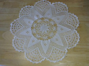 One of my favorite doilies!