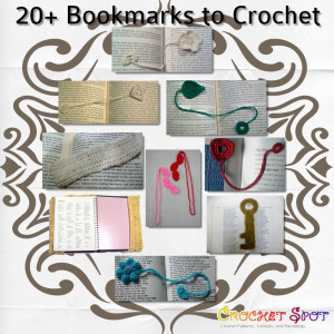 20+ Crochet Bookmarks Roundup by Caissa McClinton @artlikebread for @crochetspot 2