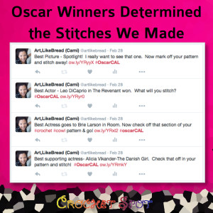 Oscar Mystery CAL Recap by Caissa McClinton @artlikebread for @crochetspot 2