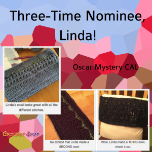 Three-Time Nominee, Linda - Caissa McClinton @artlikebread for @crochetspot