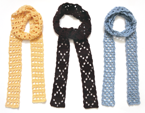 14 Beautiful Lightweight Scarf Crochet Patterns - Crochet Life