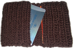 crochet cardholder