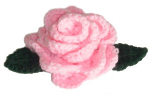 crochet rose