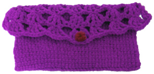 crochet small-clutch