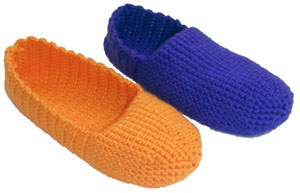 crochet easy slippers