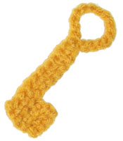 crochet key fridgie