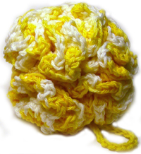 crochet bath puff