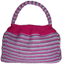 crochet tunisian purse