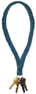 crochet lanyard