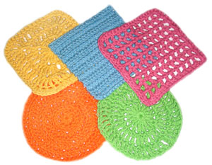 crochet dishcloths