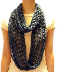 crochet loop scarf