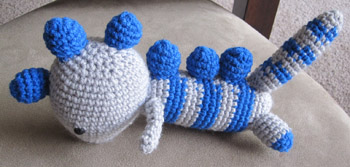 crochet dinosaur 