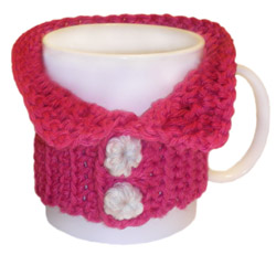 crochet cozy mug sweater