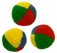 crochet juggling balls