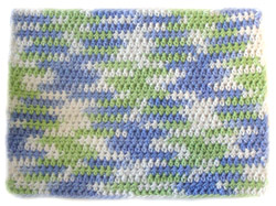 crochet rectangle placemat