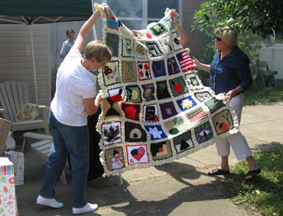 crochet retirement afghan