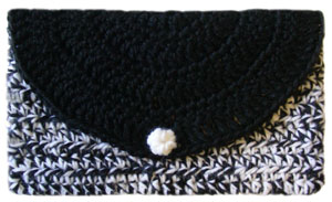 crochet clutch