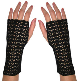 Easy and Quick Fingerless Gloves – Prims -N- Stitches