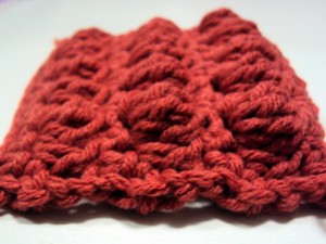 bobble stitch swatch 2