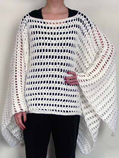 Crochet Spot » Blog Archive » Crochet Pattern: Striped Poncho - Crochet ...