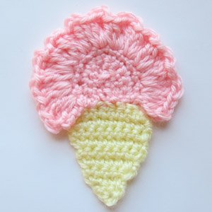 Ice Scream Cone Crochet Pattern – MadebyJody666