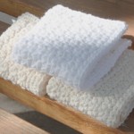 Washcloths Stacked