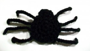 Spider Mommy Long Legs crocheted