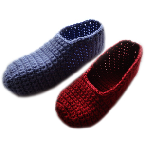 crochet easy adjustable slippers version 2