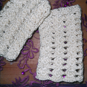 crochet fingerless gloves